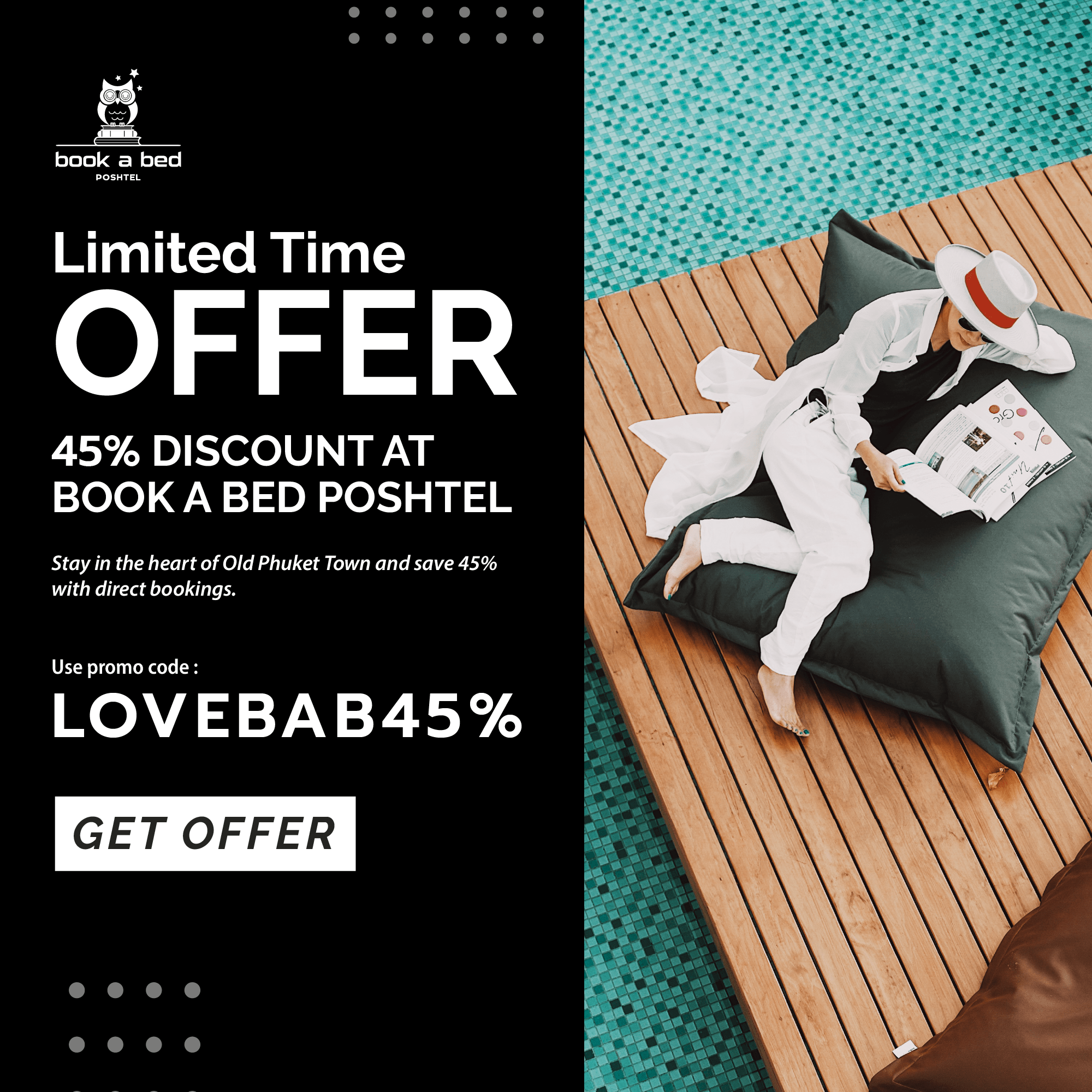 Book a bed Poshtel Phuket